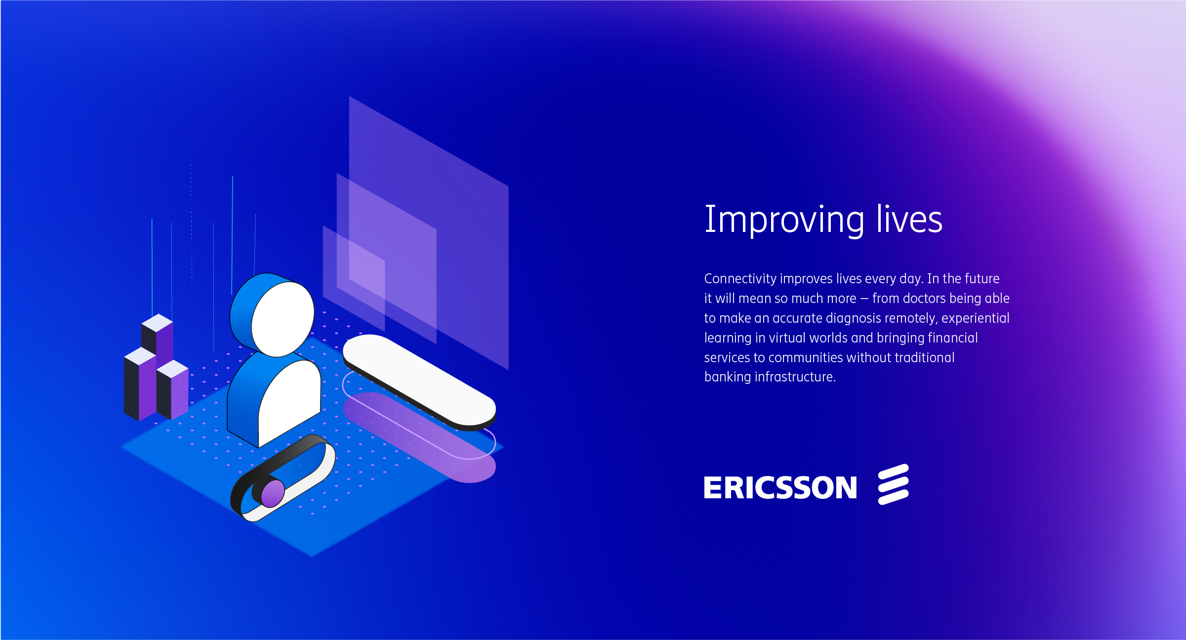 Campaign Key Visual Design for Samsung Smart Retail Banking | Voraco